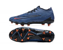 Nike Phantom GX Elite FG Low Soccer Cleats Ltblue Orange Black For Men 