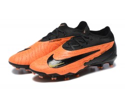 Nike Phantom GX Elite FG Low Soccer Cleats Orange Black For Men 