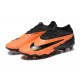 Nike Phantom GX Elite FG Low Soccer Cleats Orange Black For Men