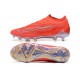 Nike Phantom GX Elite FG Low Soccer Cleats Orange Silver For Men