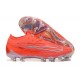 Nike Phantom GX Elite FG Low Soccer Cleats Orange Silver For Men