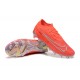 Nike Phantom GX Elite FG Low Soccer Cleats Orange Silver For Men