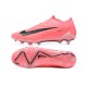 Nike Phantom GX Elite FG Low Soccer Cleats Pink Black For Men