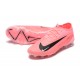 Nike Phantom GX Elite FG Low Soccer Cleats Pink Black For Men