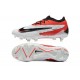 Nike Phantom GX Elite FG Low Soccer Cleats White Red Black For Men