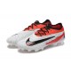 Nike Phantom GX Elite FG Low Soccer Cleats White Red Black For Men