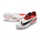 Nike Phantom GX Elite FG Low Soccer Cleats White Red Black For Men