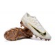 Nike Phantom GX Elite FG Low Soccer Cleats White Yellow Brown For Men