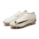 Nike Phantom GX Elite FG Low Soccer Cleats White Yellow Brown For Men