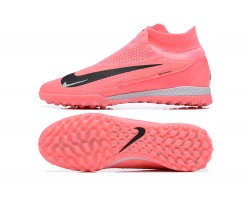 Nike Phantom GX Elite TF High Top Soccer Cleats Pink Black For Men 