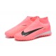 Nike Phantom GX Elite TF High Top Soccer Cleats Pink Black For Men