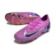 Nike Phantom GX Elite TF Low Soccer Cleats Purple Black White For Men And Women