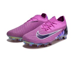 Nike Phantom GX Elite TF Low Soccer Cleats Purple Black White For Men And Women 