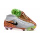 Nike Phantom Luna Elite FG Grey Black Brown High Soccer Cleats For Men