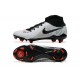 Nike Phantom Luna Elite FG Grey Black Red High Soccer Cleats For Men