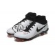 Nike Phantom Luna Elite FG Grey Black Red High Soccer Cleats For Men