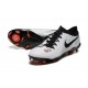 Nike Phantom Luna Elite FG Grey Black Red Low Soccer Cleats For Men