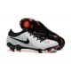 Nike Phantom Luna Elite FG Grey Black Red Low Soccer Cleats For Men