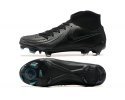 Nike Phantom Luna Elite FG High Top All Black Soccer Cleats For Men 