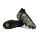 Nike Phantom Luna Elite FG High Top Black Green Soccer Cleats For Men