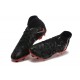 Nike Phantom Luna Elite FG High Top Black Red Soccer Cleats For Men