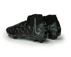 Nike Phantom Luna Elite FG High Top Black White Soccer Cleats For Men And Women 