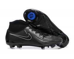 Nike Phantom Luna Elite FG High Top Black White Soccer Cleats For Men 