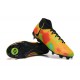 Nike Phantom Luna Elite FG High Top Black Yellow Soccer Cleats For Men