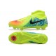 Nike Phantom Luna Elite FG High Top Green Blue Black Soccer Cleats For Men