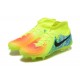 Nike Phantom Luna Elite FG High Top Green Blue Black Soccer Cleats For Men