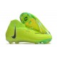 Nike Phantom Luna Elite FG High Top Green Yellow Black Soccer Cleats For Men And Women