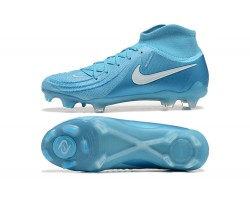 Nike Phantom Luna Elite FG High Top Ltblue White Soccer Cleats For Men 