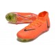 Nike Phantom Luna Elite FG High Top Orange Black Soccer Cleats For Men And Women