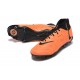 Nike Phantom Luna Elite FG High Top Orange Black Soccer Cleats For Men