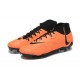 Nike Phantom Luna Elite FG High Top Orange Black Soccer Cleats For Men