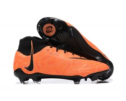 Nike Phantom Luna Elite FG High Top Orange Black Soccer Cleats For Men 