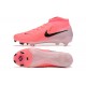 Nike Phantom Luna Elite FG High Top Peach Black Soccer Cleats For Men