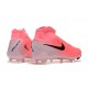 Nike Phantom Luna Elite FG High Top Peach Black Soccer Cleats For Men