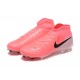 Nike Phantom Luna Elite FG High Top Peach Black Soccer Cleats For Men