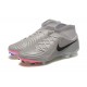 Nike Phantom Luna Elite FG High Top Pink Grey Black Soccer Cleats For Men