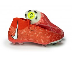 Nike Phantom Luna Elite FG High Top Red Soccer Cleats For Men And Women 