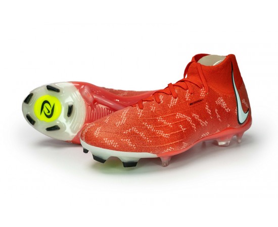 Nike Phantom Luna Elite FG High Top Red Soccer Cleats For Men And Women