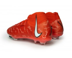 Nike Phantom Luna Elite FG High Top Red Soccer Cleats For Men And Women 