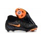 Nike Phantom Luna Elite FG High Top Soccer Cleats Black Orange For Men