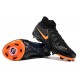 Nike Phantom Luna Elite FG High Top Soccer Cleats Black Orange For Men