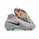 Nike Phantom Luna Elite FG High Top Soccer Cleats Grey Black For Men And Women