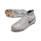 Nike Phantom Luna Elite FG High Top Soccer Cleats Grey Black For Men And Women