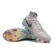 Nike Phantom Luna Elite FG High Top Soccer Cleats Grey Black For Men And Women