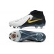 Nike Phantom Luna Elite FG High Top White Black Gold Soccer Cleats For Men And Women