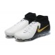 Nike Phantom Luna Elite FG High Top White Black Gold Soccer Cleats For Men And Women